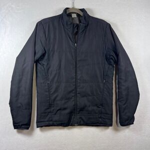 Decathlon Quechua Padded Jacket Arpenaz 20 Black Puffer Full Zip Mens XS